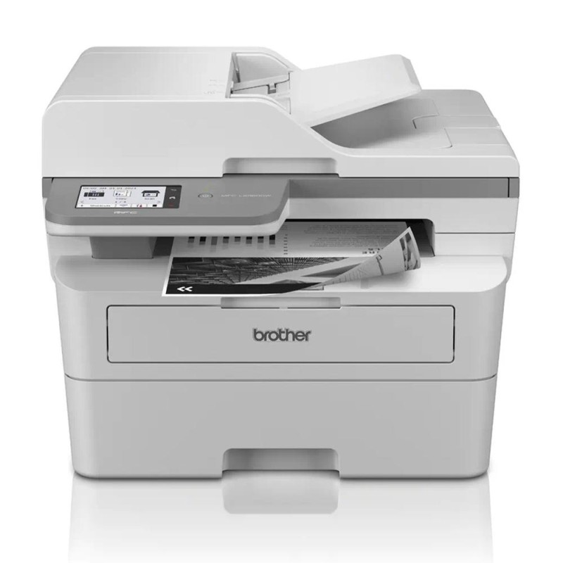 Multifunción Láser Monocromo Brother MFC-L2960DW WiFi- Fax- Dúplex- Blanca