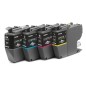 Cartucho de Tinta Original Brother LC421XL Alta Capacidad- Multipack- Cian- Magenta- Amarillo- Negro