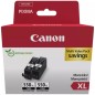 Pack cartucho tinta canon pgi - 550xl negro