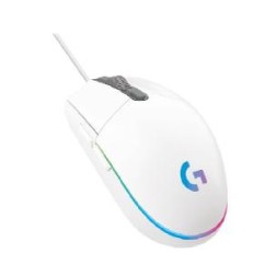 Mouse raton logitech g203 lightsync blanco