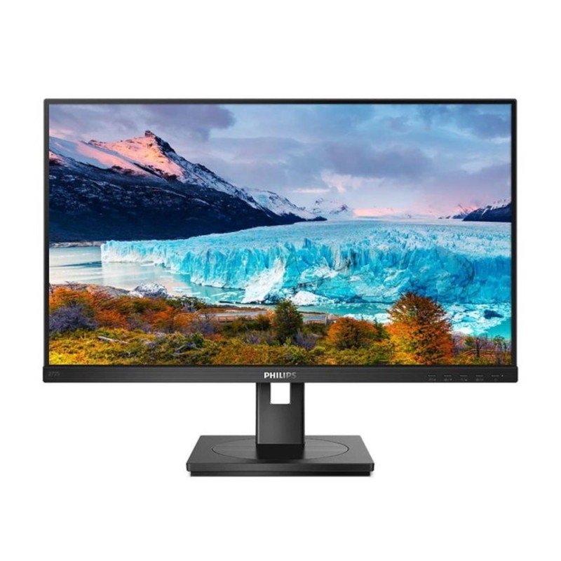 Monitor Profesional Philips S-Line 272S1AE 27"- Full HD- Multimedia- Regulable en altura- Negro