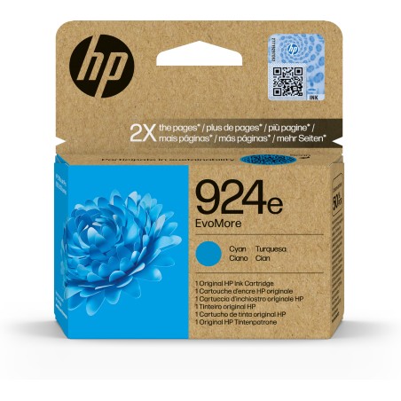 Cartucho tinta hp 924e cian officejet