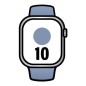 Apple Watch Series 10- GPS- Cellular- 42mm- Caja de Aluminio - Correa Deportiva Azul Denim S-M