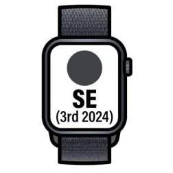 Apple Watch SE 3rd V2- GPS- 44mm- Caja de Aluminio Medianoche- Correa Loop Deportiva Tinta