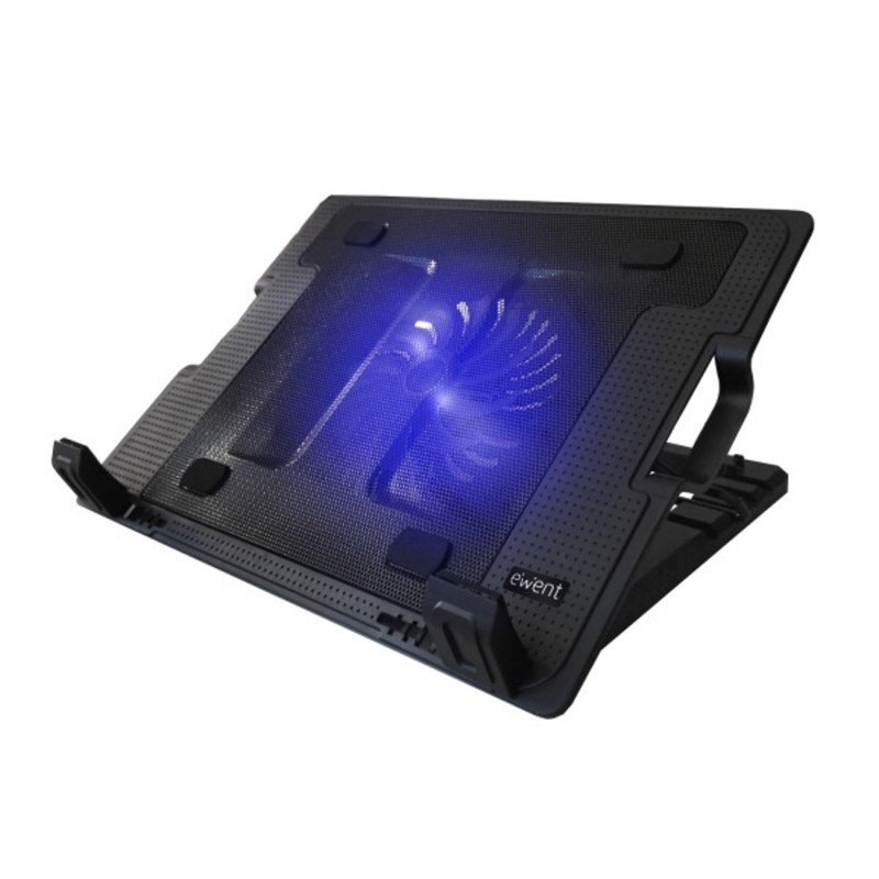 BASE EWENT PORTATIL+1 SILENT SPEED UP TO 17"- 2 PUERTOS USB BASE EWENT PORTATIL+1 SILENT SPEED UP TO 17"- 2 PUERTOS USB