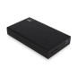 Ewent EW7056 caja para disco duro externo Caja de disco duro (HDD) Negro 3.5"