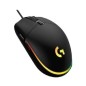 Ratón Gaming Logitech G102 Lightsync- Hasta 8000 DPI- Negro