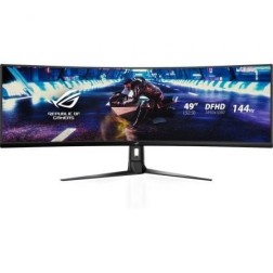 Monitor Gaming Ultrapanorámico Curvo Asus Rog Strix XG49VQ 49"- Dual UHD- 4ms- 144Hz- VA- Multimedia- Negro