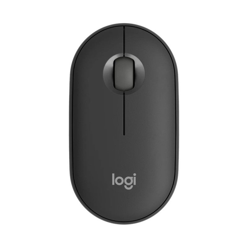 RATON LOGITECH PEBBLE MOUSE M350S GRAFITO BLUETOOTH PILAS