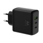 Cargador ewent ew1331 65w 2x usb