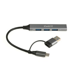 Hub ewent usb tipo c usb