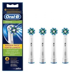 Cabezal de Recambio Braun para cepillo Braun Oral-B Pro Cross Action- Pack 4 uds