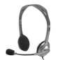 Auriculares Logitech H111- con Micrófono- Jack 3-5- Negros