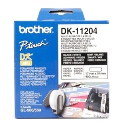 Etiquetas papel precortada brother dk11204 17