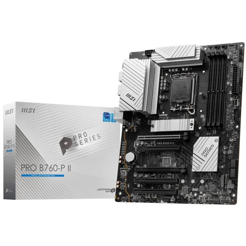 PLACA BASE MSI PRO B760-P II 1700 ATX 4XDDR5