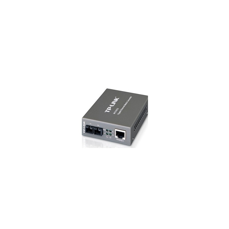 CONVERSOR MEDIOS TP LINK MC210CS SINGLE MODE SC-UPC - RJ45 GIGA 15KM CONVERSOR MEDIOS TP LINK MC210CS SINGLE MODE SC-UPC - RJ45 GIGA 15KM