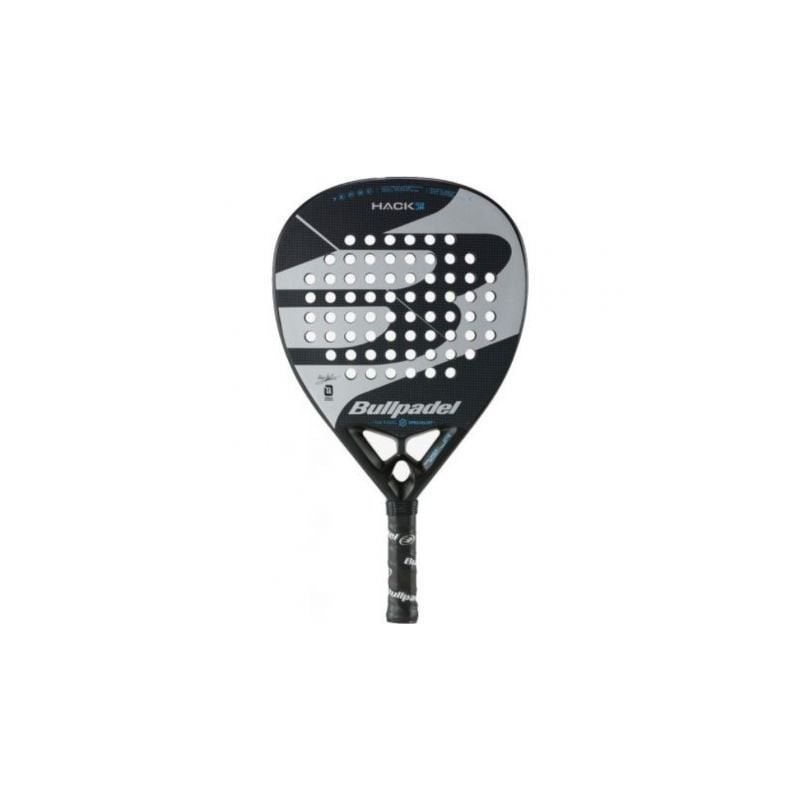 Pala de Pádel Bullpadel Hack 03 Junior 2023- Negra y Gris