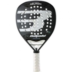 Pala de Pádel Bullpadel Neuron 2024- Blanca y Negra (Fede Chingotto)