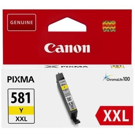 Cartucho de Tinta Original Canon CLI-581XXL Alta Capacidad- Amarillo