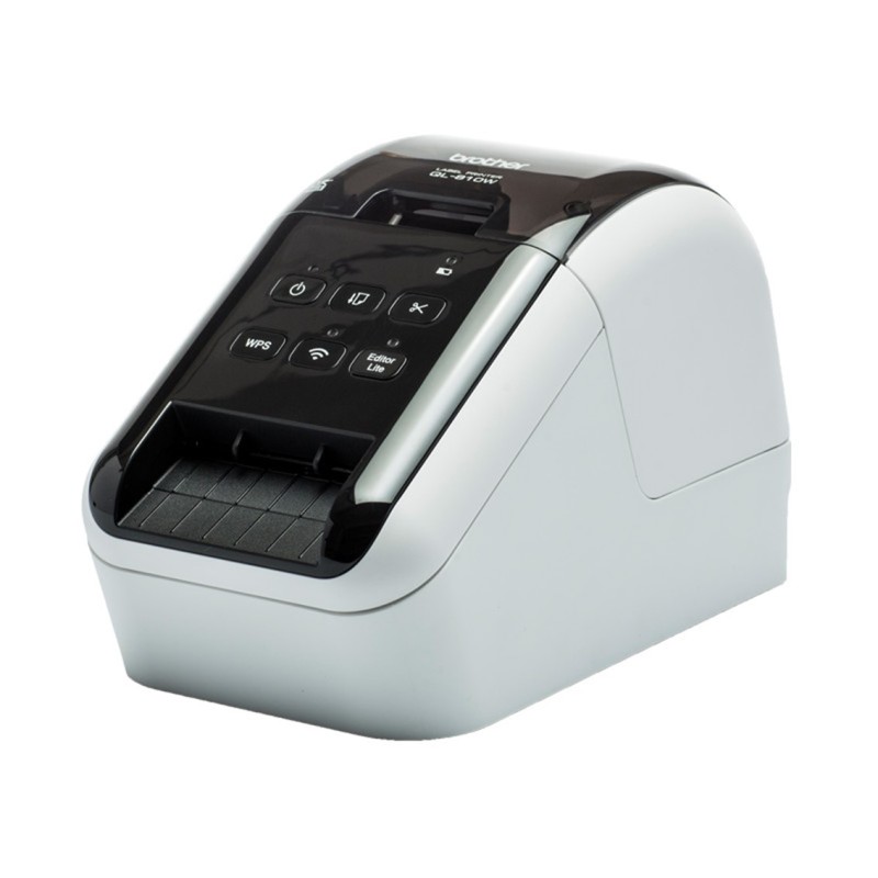Impresora de Etiquetas Brother QL-810WC- Térmica- Ancho etiqueta 62mm- USB-WiFi- Blanca y Negra