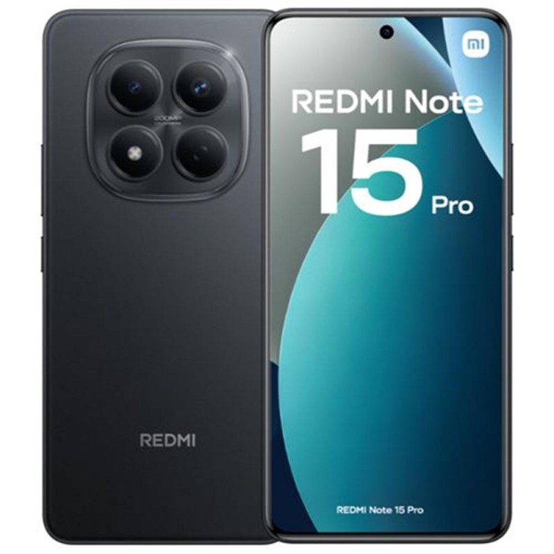 Smartphone Xiaomi Redmi Note 15 Pro 8GB- 256GB- 6-83"- Negro