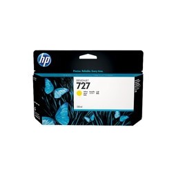 Cartucho tinta hp 727 b3p21a amarillo