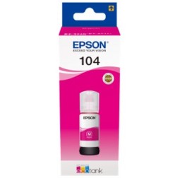 Cartucho ecotank epson 104 magenta ink