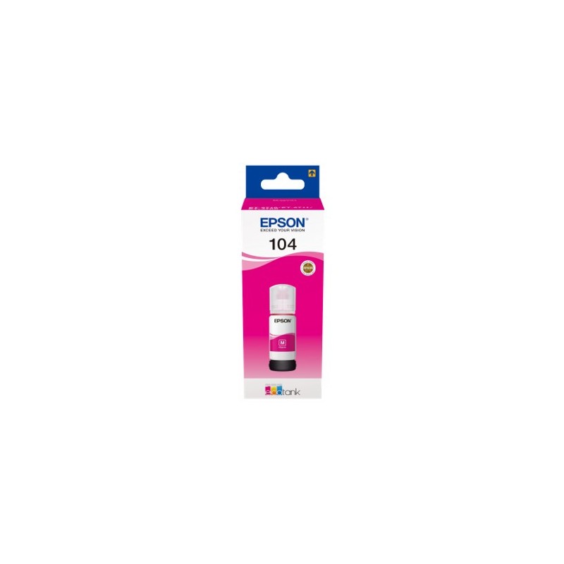 Cartucho ecotank epson 104 magenta ink
