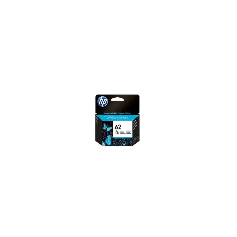 Cartucho de Tinta Original HP nº62- Tricolor