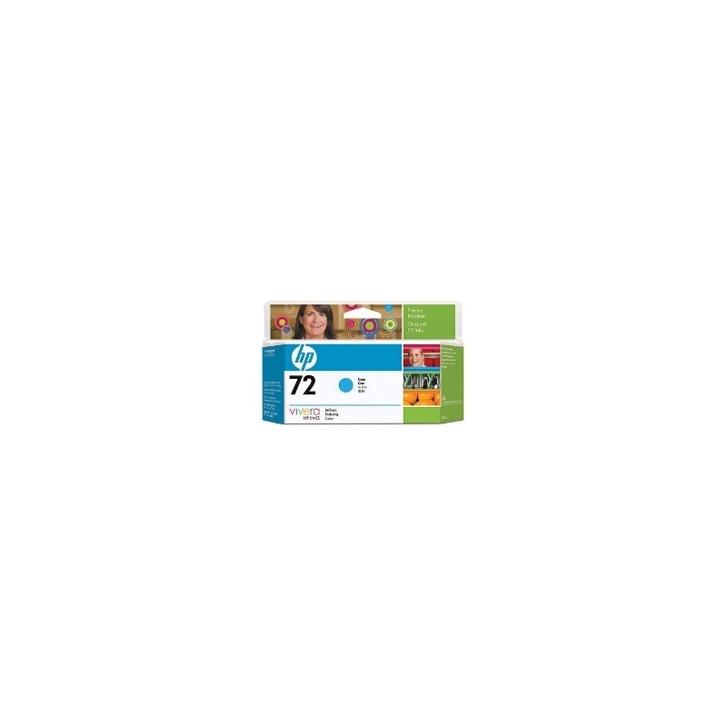 Cartucho tinta hp 72 cian c9371a