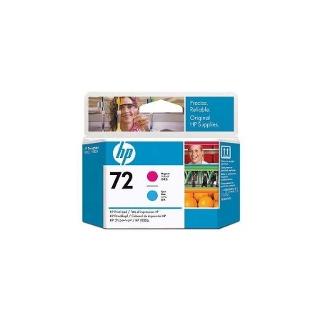 Cabezal impresion hp 72 c9383a cian