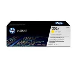 Toner hp 305a ce412a amarillo 2600pag