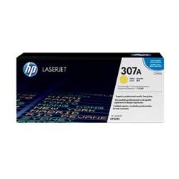 Toner hp ce742a amarillo 7300 paginas