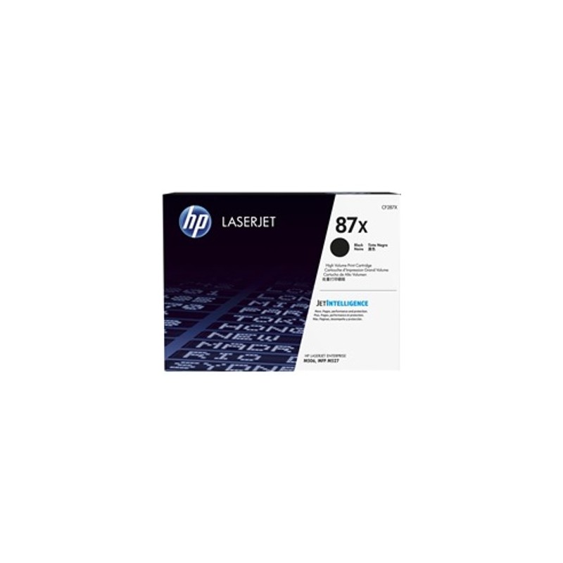 Tóner Original HP nº87X XL Alta Capacidad- Negro