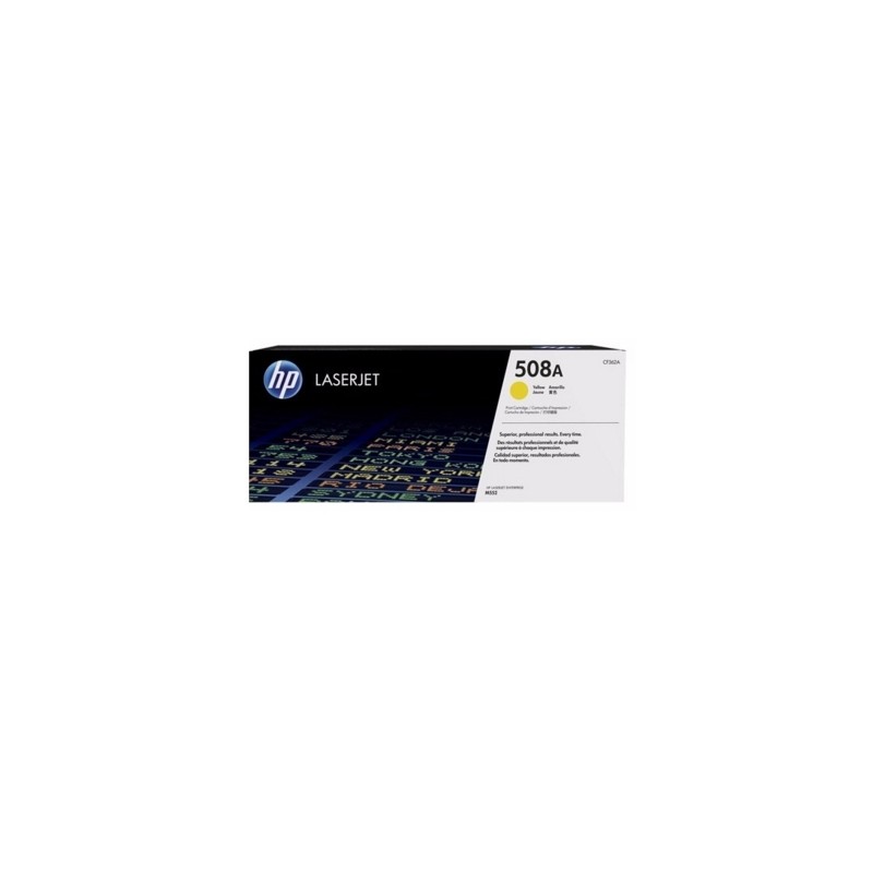 Toner hp 508a cf362a amarillo 5000