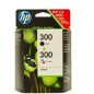 Cartucho de Tinta Original HP nº300 Multipack- Negro- Tricolor