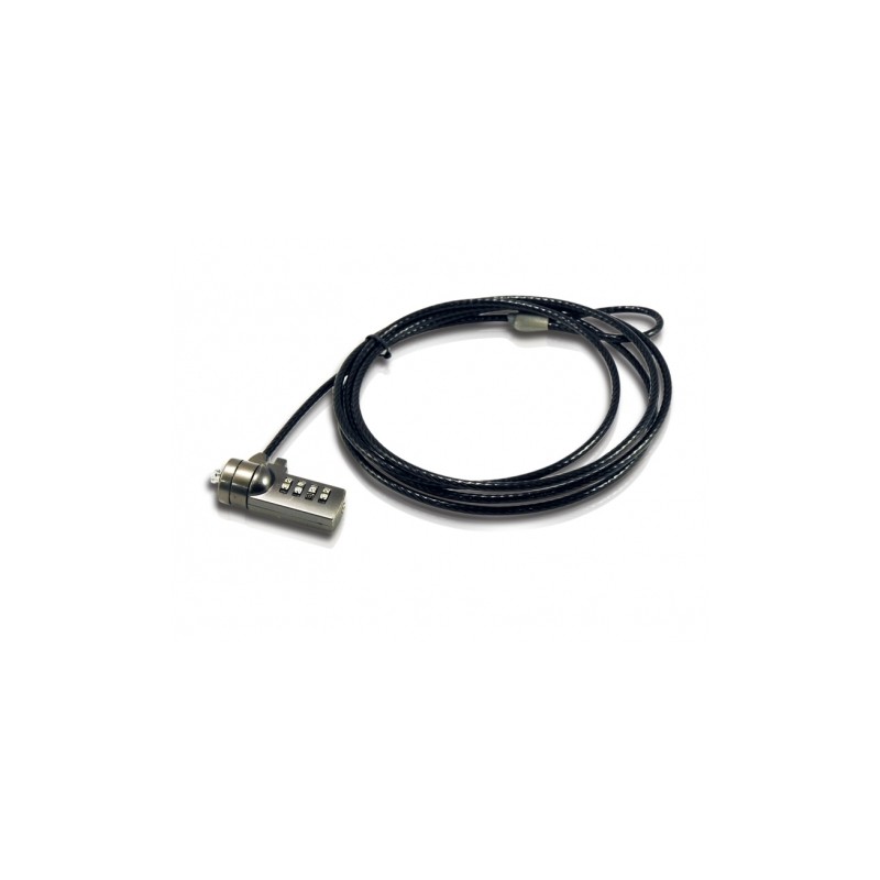 Cable seguridad coneptronic portatiles 1-8m combinacion