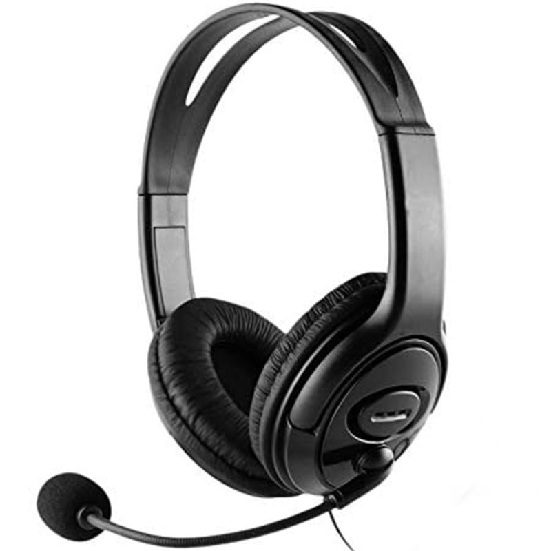 AURICULARES COOLBOX COOLCHAT U1 NEGRO MICROFONO ALAMBRICO USB AURICULARES COOLBOX COOLCHAT U1 NEGRO MICROFONO ALAMBRICO USB