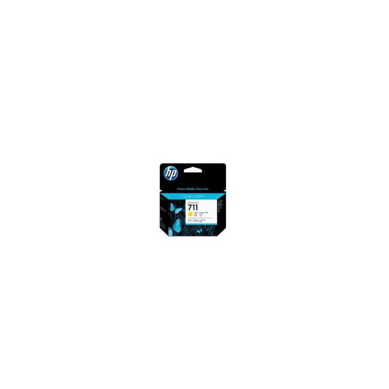 Cartucho tinta hp 711 cz136a amarillo