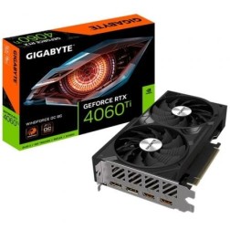 Tarjeta Gráfica Gigabyte GeForce RTX 4060 Ti WindForce OC- 8GB GDDR6