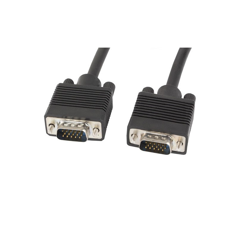 CABLE VGA LANBERG MACHO-MACHO FERRITA 1-8M NEGRO