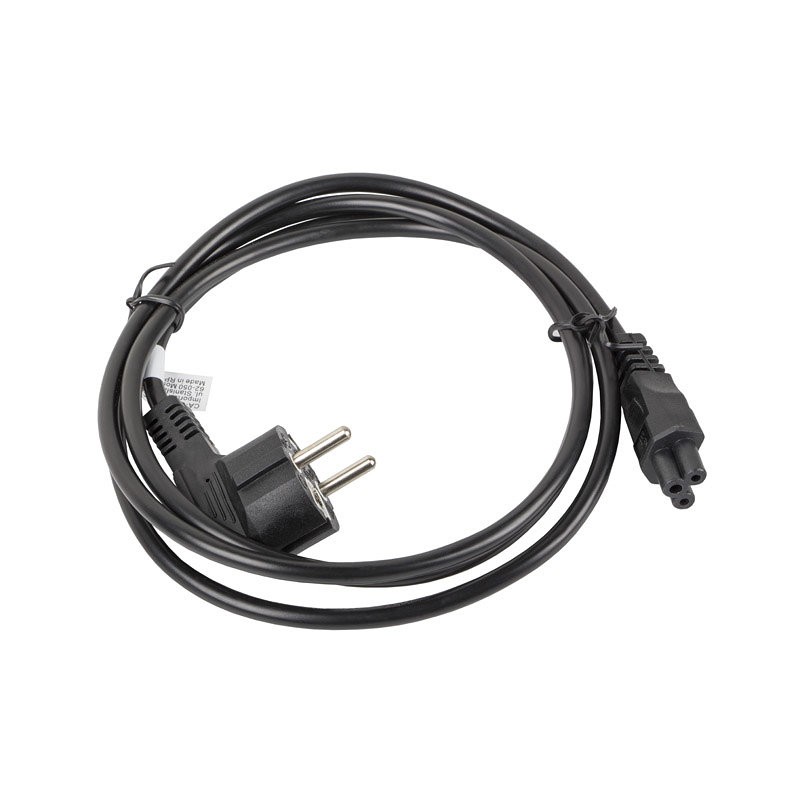 CABLE DE ALIMENTACION LANBERG TREBOL SCHUKO CEE 7-7 A IEC320 C5 1-8M
