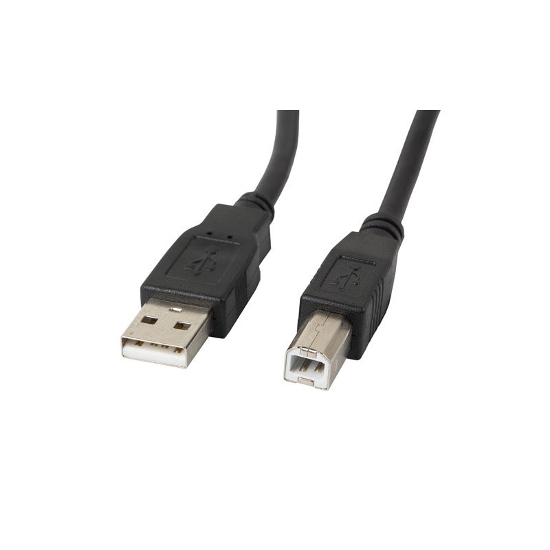 CABLE IMPRESORA LANBERG USB MACHO-USB MACHO 1-8M NEGRO