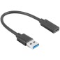 ADAPTADOR LANBERG USB 3-1 TIPO-C-USB TIPO-A 15CM