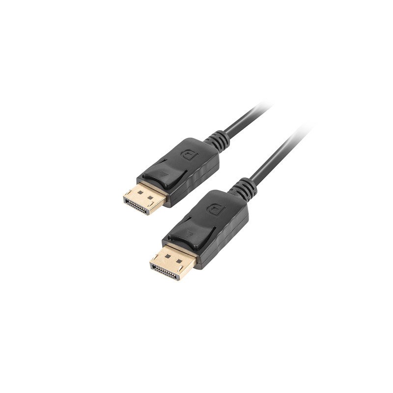 CABLE DISPLAYPORT LANBERG MACHO MACHO 4K NEGRO 1-8M