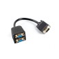 ADAPTADOR LANBERG VGA-VGA X2 20CM