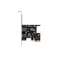 Tarjeta pci lanberg express 2x usb