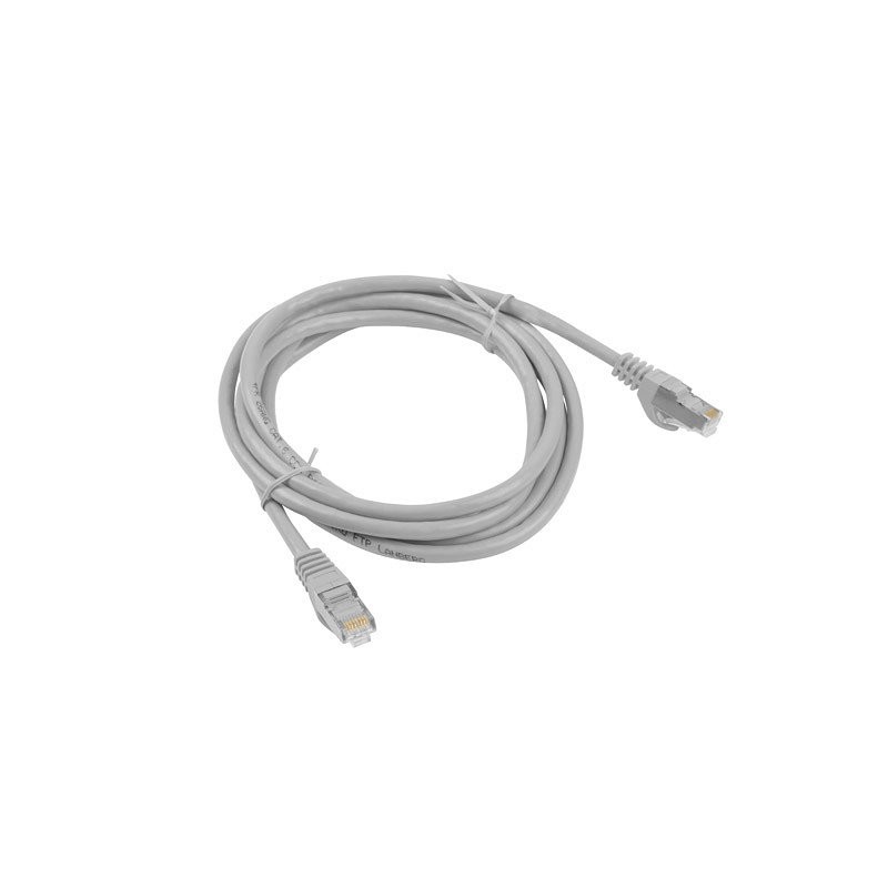 CABLE RED LANBERG LATIGUILLO CAT-6 FTP 0-5M GRIS FLUKE PASSED
