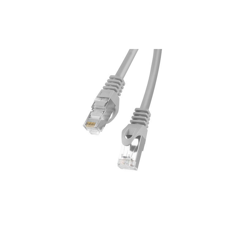 CABLE RED LANBERG LATIGUILLO CAT-6 FTP 0-25M GRIS FLUKE PASSED