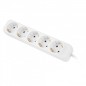 REGLETA LANBERG 5 TOMAS SCHUKO BLANCA 3M